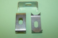 Mild steel pronged, trim board staple for use with either part no. 10020,12770, or 14190.  General application.