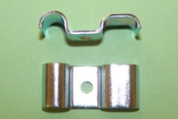 Brake Hardware- Twin Way Metal Brake Pipe clip. 2 x 3/16