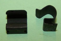 Edge cable/Pipe clip for 8.2mm diameter pipe and 1.8 - 2.4mm panel thickness.   General application.