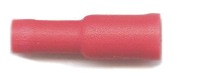 Receptacle sockets 4mm outside diameter , for cable size 0.5mm-1.5mm, in red
