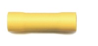Butt connectors 5.5mm outside diameter, for cable size 4mm-6mm, in yellow