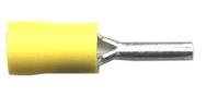 Pins 14mm length, 2.9mm outside diameter, for cable size 4mm-6mm, in yellow