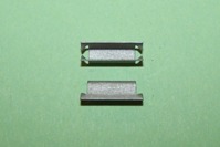 Edge clip 4.42mm height, for material thickness of 2.0mm-2.5mm, width 12.7mm. Alt. for Ford headlining and general application.