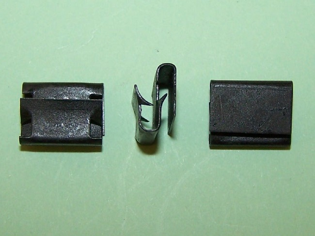 S' type edge clip for 1.5 - 2.0mm and 2.0 - 2.3mm material thickness.  General application.