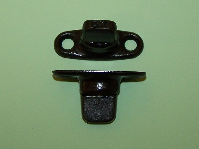 Common Sense Turnbutton - Two Holed Fixing in black. General application.