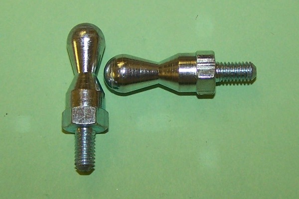 2BA Ball Stud in Zinc Plate used with BSF182