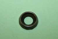 No10 cup washer (flanged), solid, black burnished .  General Application.