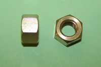 Exhaust/Inlet Manifold Nuts, brass, 3/8