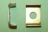 Exhaust Strap Clamp Plate. Triumph and general application