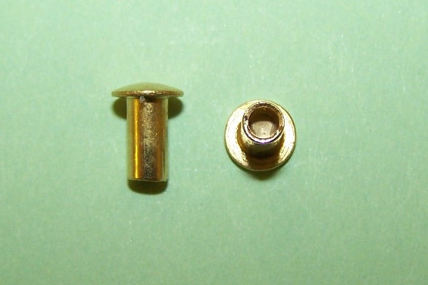 Semi-tubular rivet: 7/32