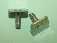 Moulding 'T' bolt with M5 x 16.0mm threaded stud. General application