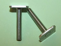 Moulding 'T' bolt with M5 x 30.0mm threaded stud. General application