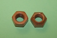 Exhaust/Inlet Manifold Nuts, copper flashed steel (DIN 980) M8 x 1.25mm