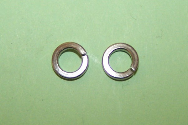M5 spring washer in stainless steel.  General application.