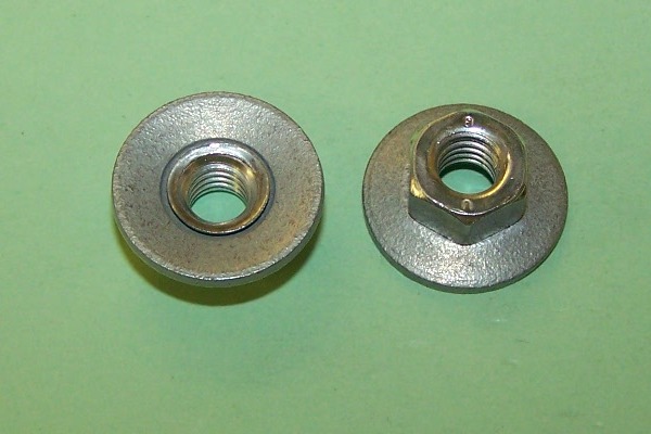 M6 Hex nut with FS conical washer.  General application.