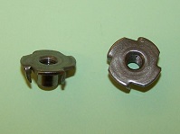 4 pronged 'T' Nut.  M5 thread size, 8.0mm depth.  General application.