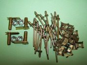 MG Midget Sill Moulding Clips