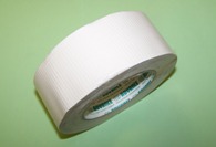 ADVANCE 'AT169' Polycloth Duct Sealing Tape (Gaffer) in white.