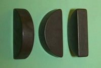 Woodruff Keys: thickness 1/8